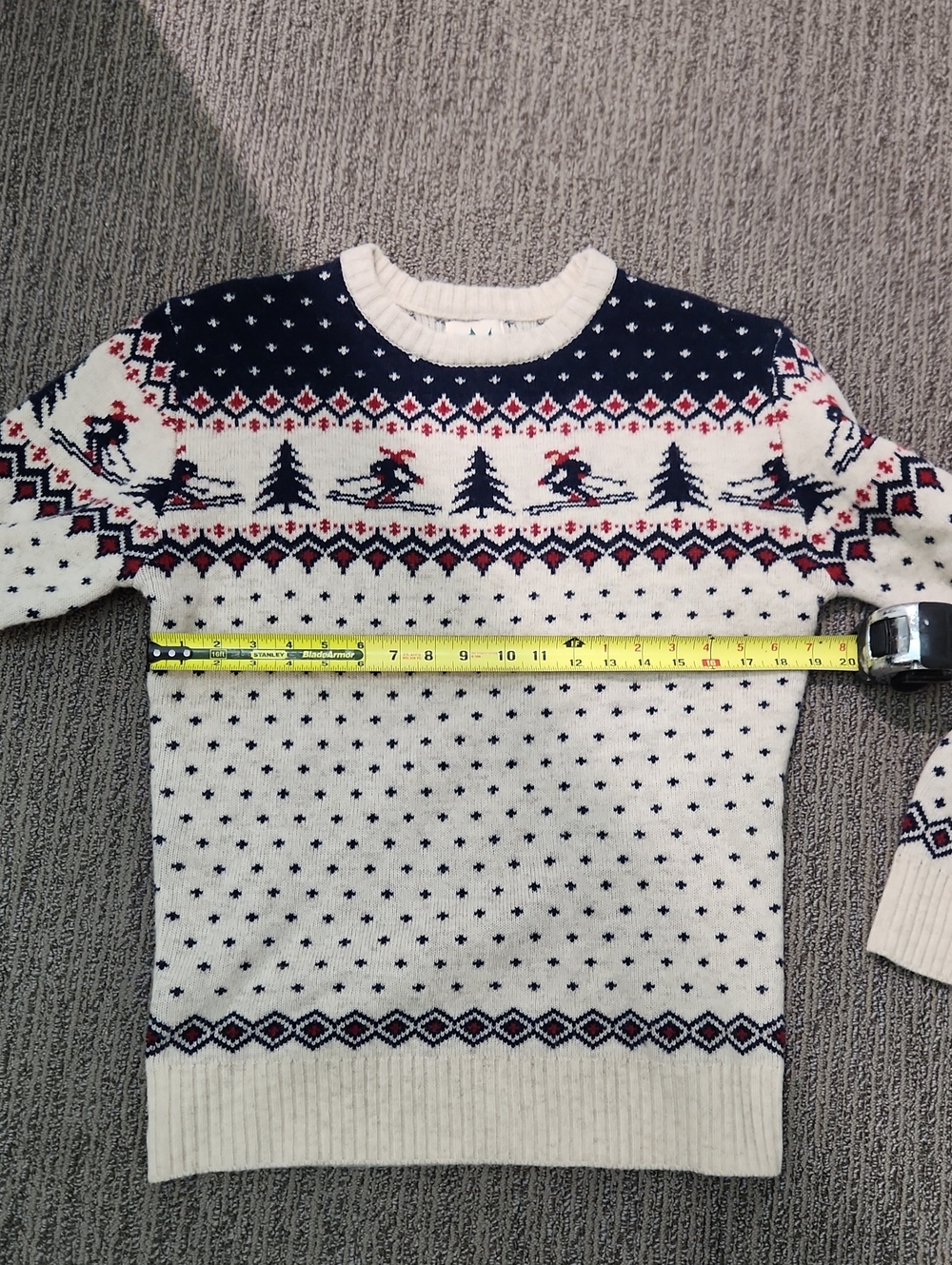 Cozy Cabin Sweaters Kiel James Patrick Alpine Ski Sweater Unisex Size Large - Picture 8 of 13